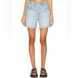LEVI'S 501 Mid Thigh Denim Short in Ojai Luxor Last Wmns Size 29 NEW $69